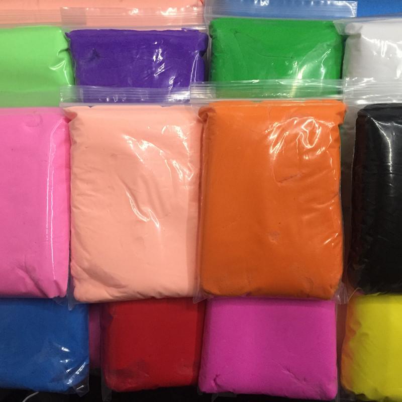ultra-light clay 100g bag 24-color light plasticine 3d space children's space colored clay bag space