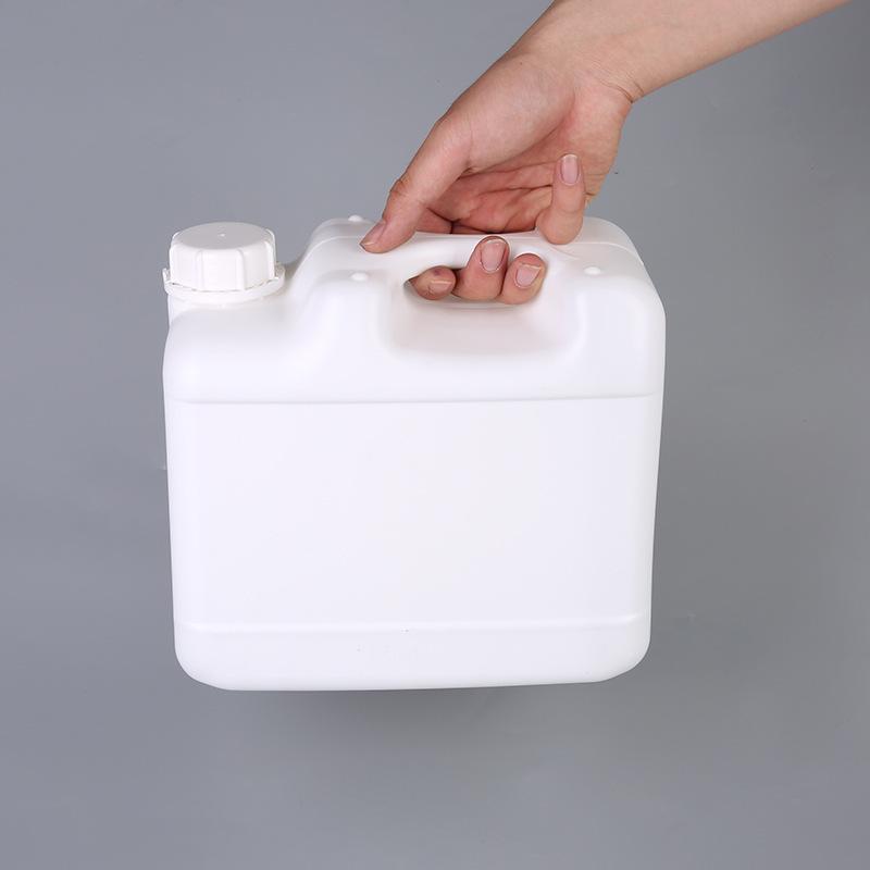 factory customized 5l plastic thickened flat square barrel plastic bucket 5l oil pot detergent liquid fertilizer chemical bucket