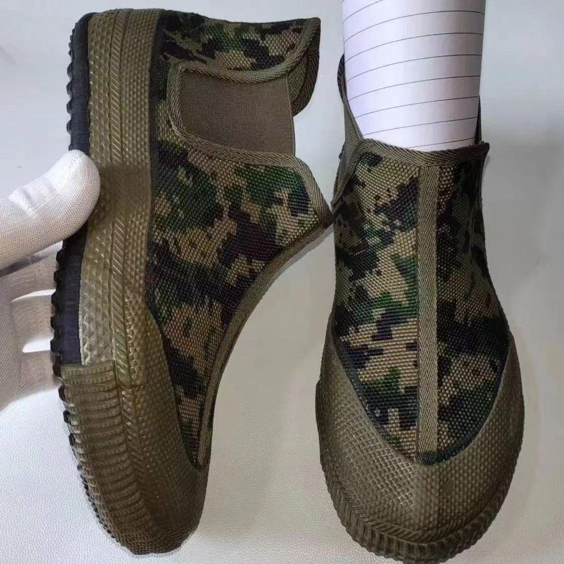 Rainshoes Slip-on Men's Work Construction Site Shoes Rubber Shoes Sneakers Outdoor Climbing Boots Casual Shoes Liberation Shoes Labor Protection Shoes