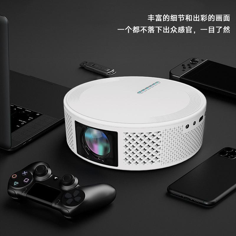 portable household projector without curtain factory direct self-electric focus 1080 ultra hd projector