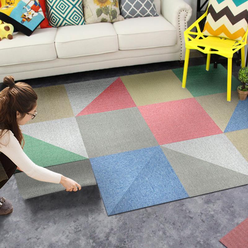 jeicheng carpet wholesale splicing floor mat office carpet full-shop billiard room square blanket commercial billiard hall hotel details Picture