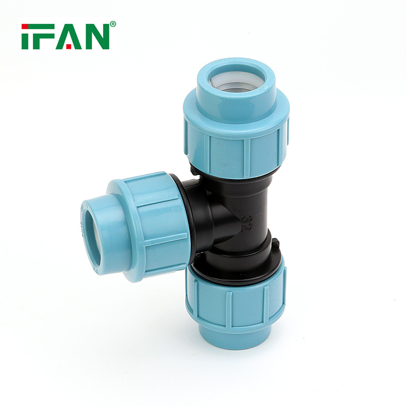 IFAN 601 Poly Plumbing Tee Quick Connect HDPE Pipe Fittings 产品图