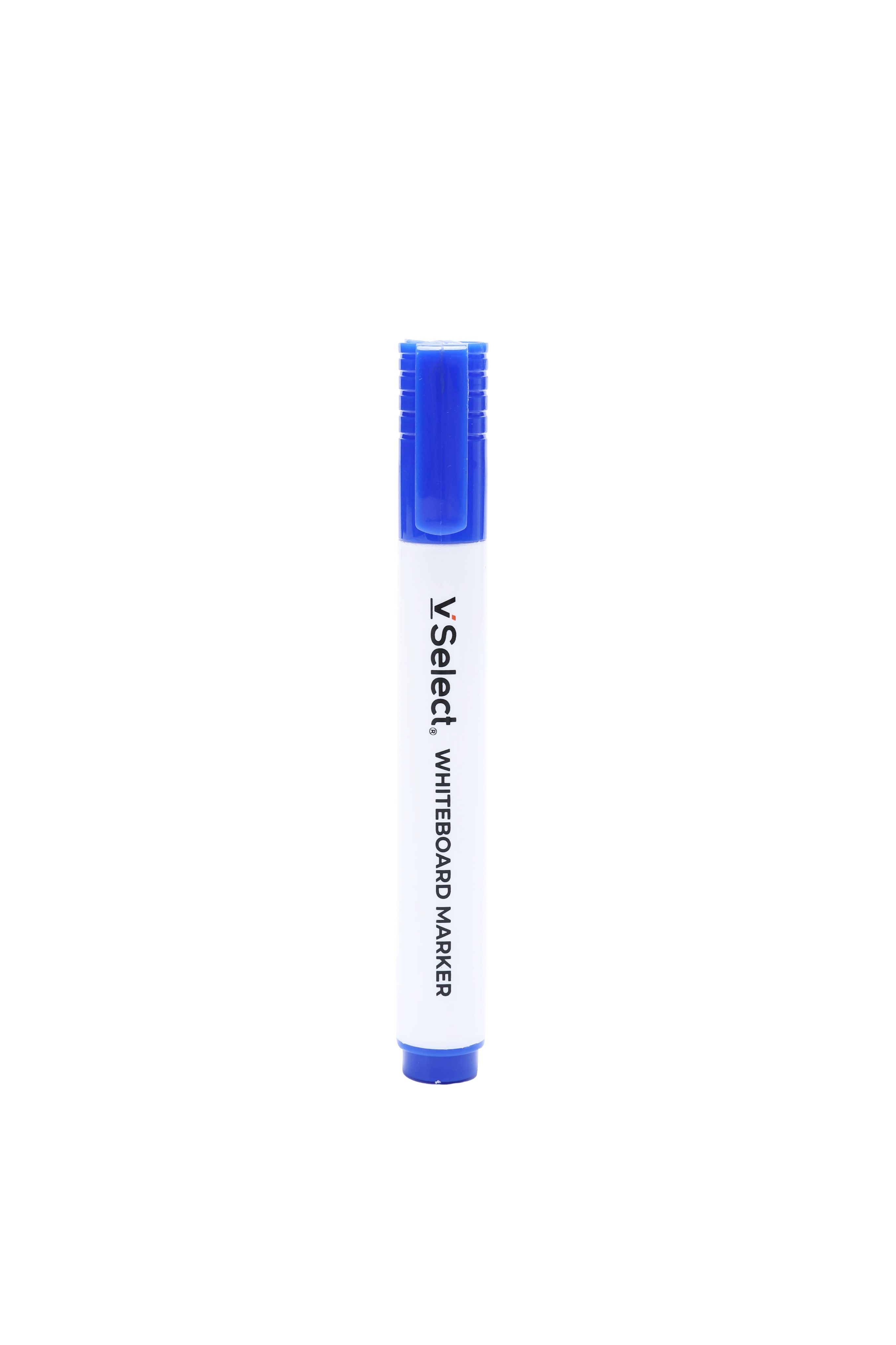 Blue coarse whiteboard pens per card, exclusively for export, minimum order quantity: one box details Picture
