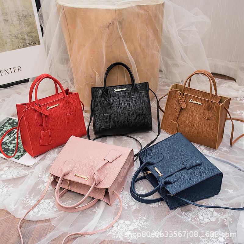 lychee pattern handbag ladies handbags 2021 foreign trade small bag female wholesale delivery handbag