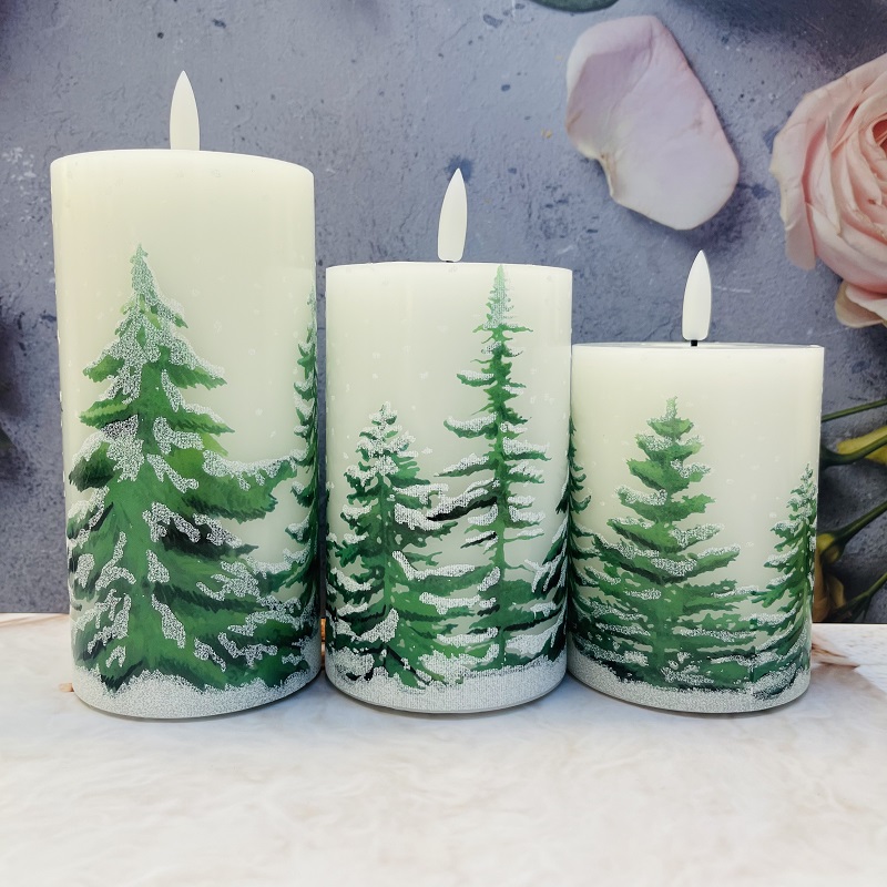 1仿真子弹头圣诞LED电子蜡烛婚礼宴会派对装饰圣诞节无烟生日布置蜡烛圣诞树蜡烛圣诞香薰蜡烛生日快乐蜡烛蜡烛国外led蜡烛详情3