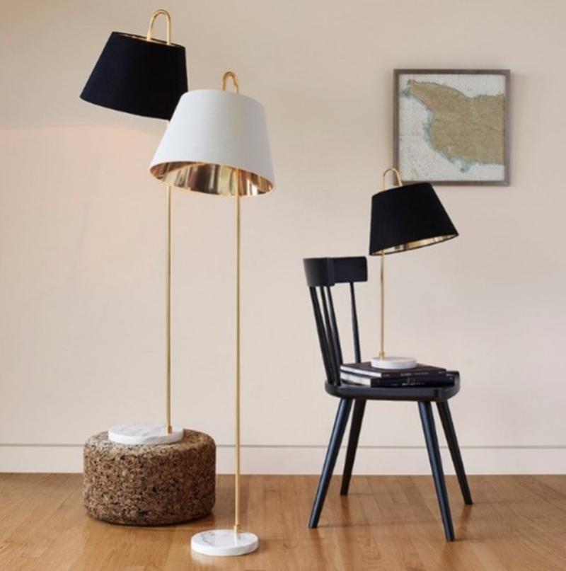 Simple Modern Night Fish Luring Lamp Nordic Vertical Table Lamp American Living Room Bedroom Bedside Lamp Room Creative Floor Lamp
