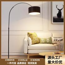 floor lamp living room bedroom study modern minimalist nordic creative zhongshan lamps night fish luring lamp feather floor lamp