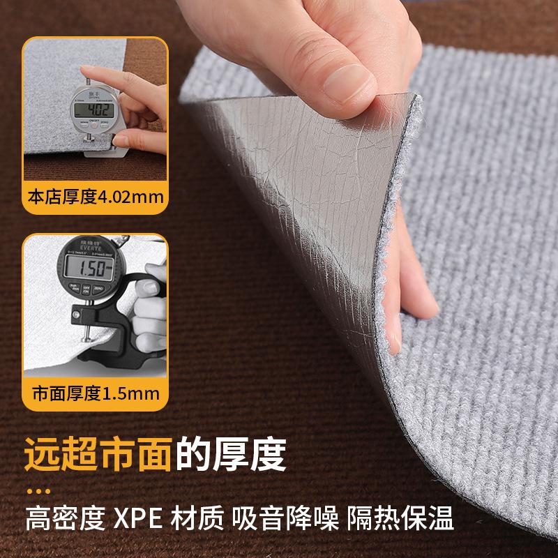 carpet self-adhesive office full commercial large area block stitching non-slip floor mat billiard hall cement floor direct shop Application Scenario