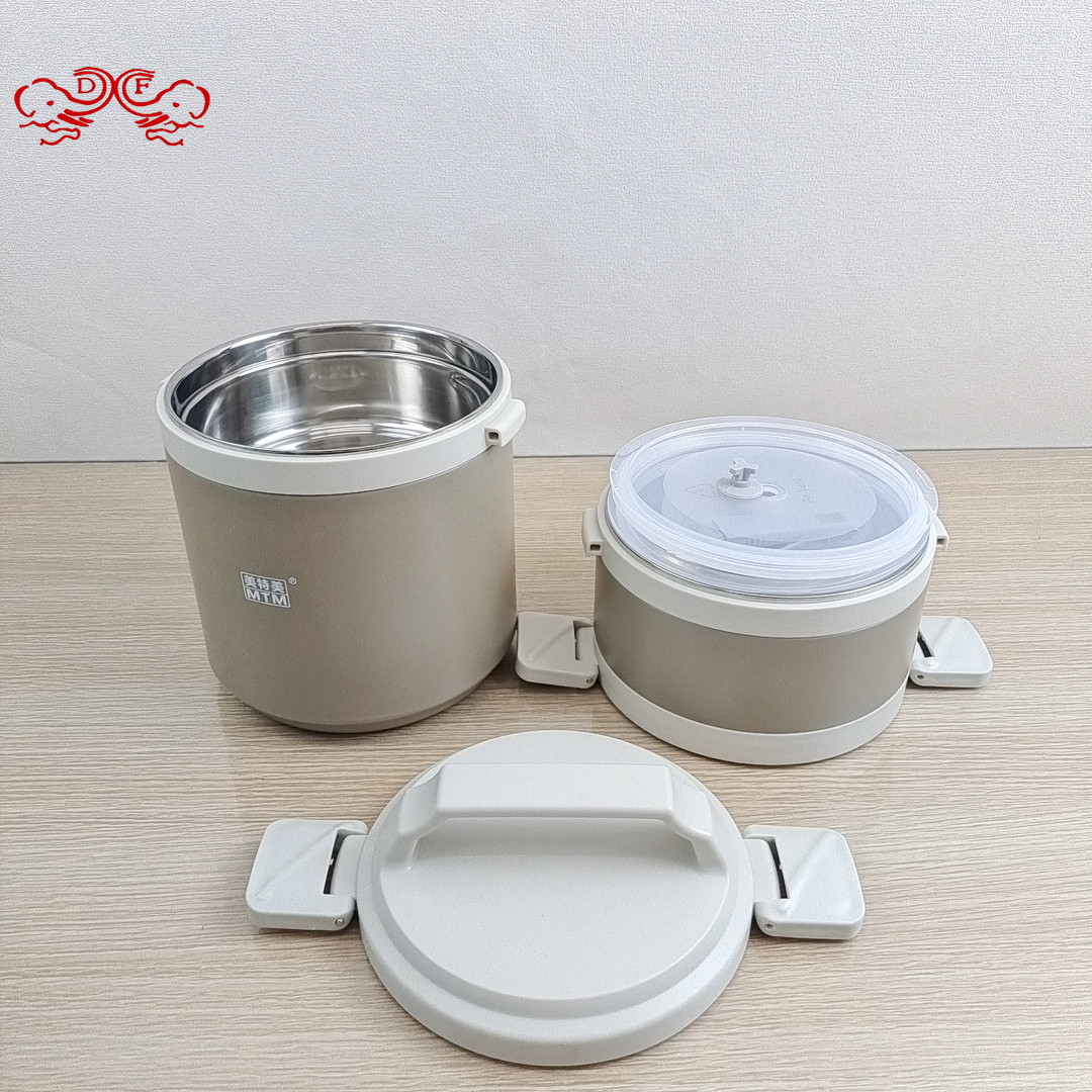 DF99236 vacuum insulated lunch box, multi-layer lunch box for office workers, student-specific insulated bucket, pot carrying lunch box, DF TRADINGHOUSE Application Scenario