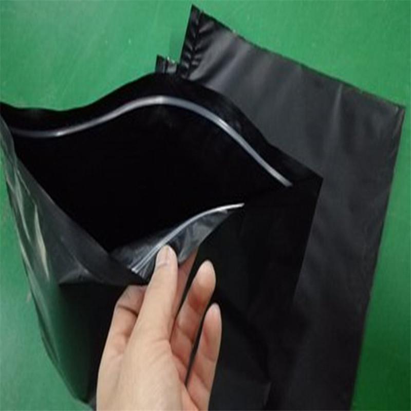 black and red plastic bag envelope bag pe opaque black ziplock bag color plastic bag privacy instrument light-proof sealed bag