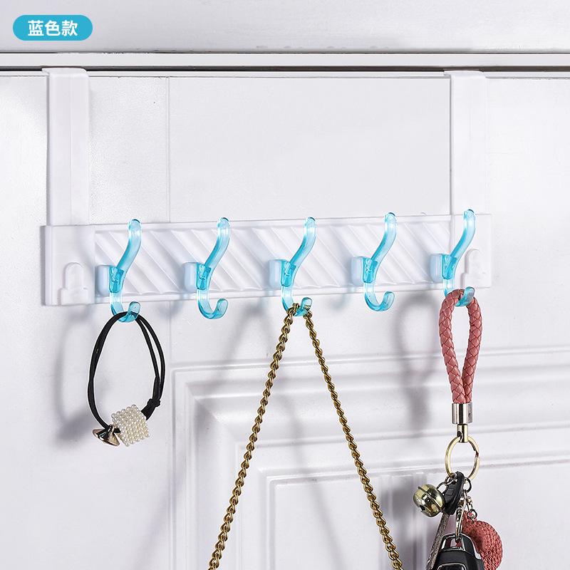 new door hook wholesale wall hanger punch-free bathroom hook bedroom storage hanger hook