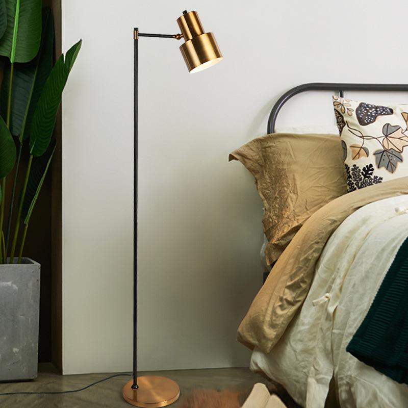 nordic living room sofa corner floor lamp bedside study vertical table lamp adjustable designer art floor lamp