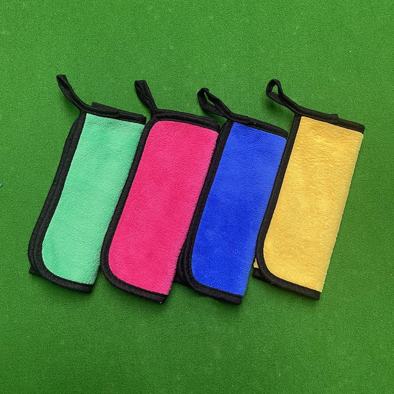 billiards single-service towels billiards cleaning cloth factory direct sales billiard cue rod cleaning cloth maintenance cleaning supplies accessories
