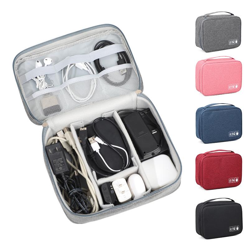 digital data cable buggy bag portable and versatile hard disk u disk charger organizing bag electronic accessories storage bag