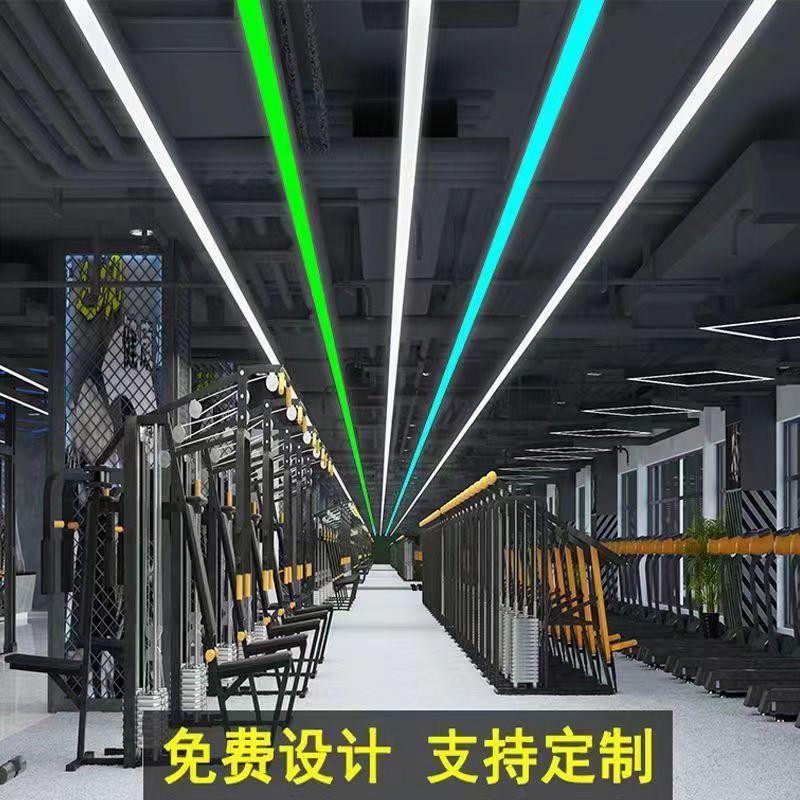 billiard hall ambience light customized ice blue light gold yellow light seamless spliging led strip light billiard room ambience light Application Scenario