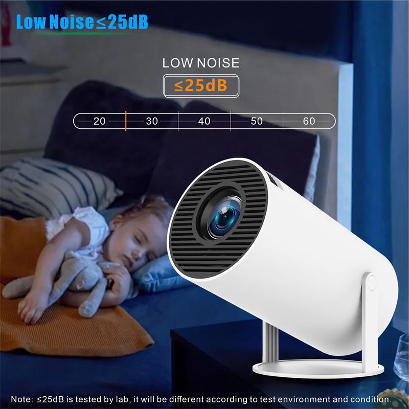 hy300pro projector small straight household portable projector 180 degree projection angle android version