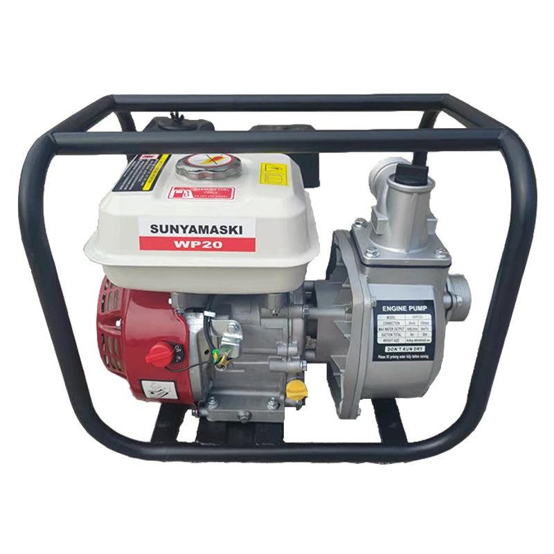 2-inch gasoline water pump foreign trade wholesale 170 power pumper drainage site construction farmland irrigation alpine water supply