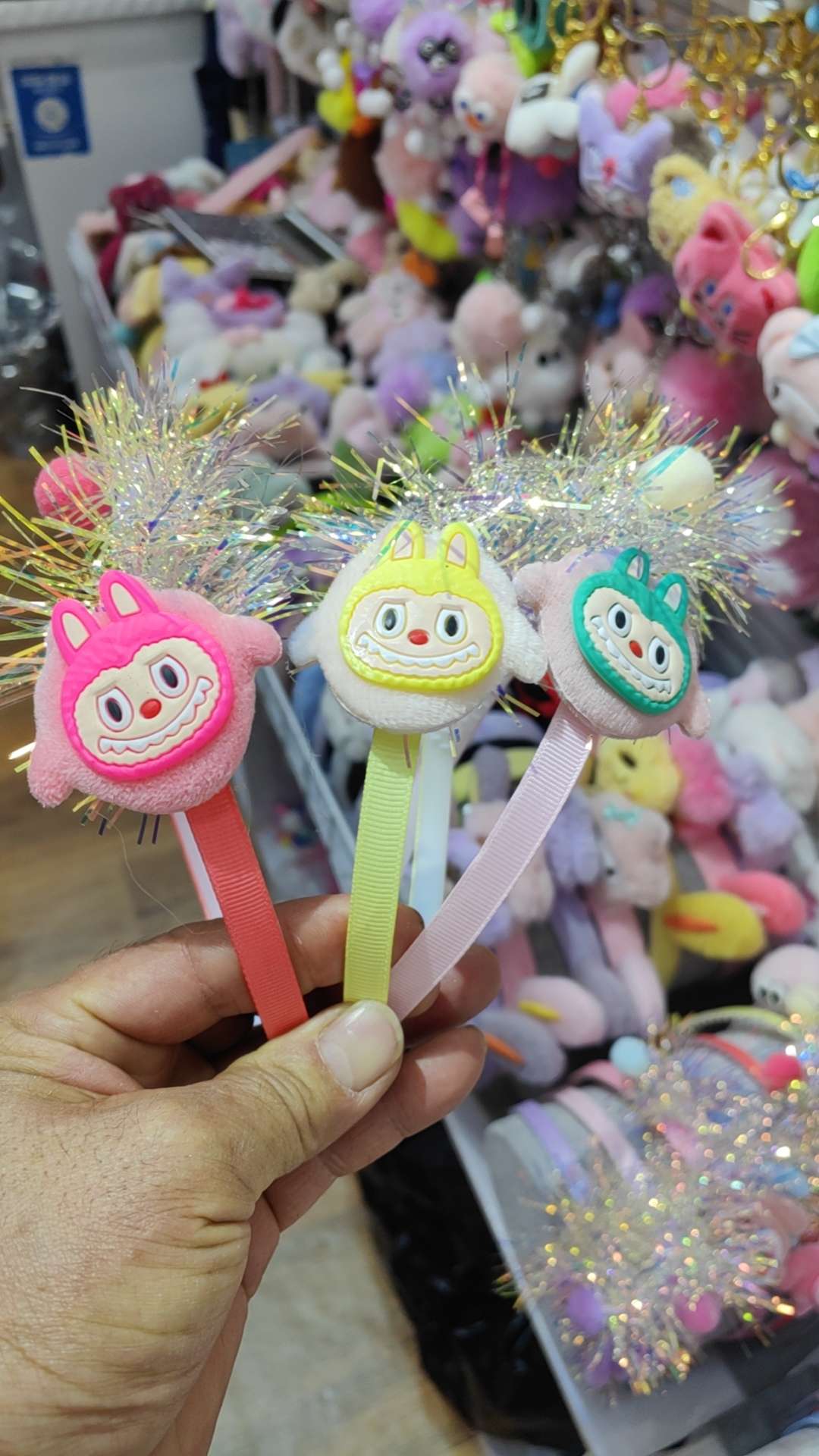 毛绒公仔头饰搞怪发箍秋冬款可爱风格卡通版库洛米详情图9