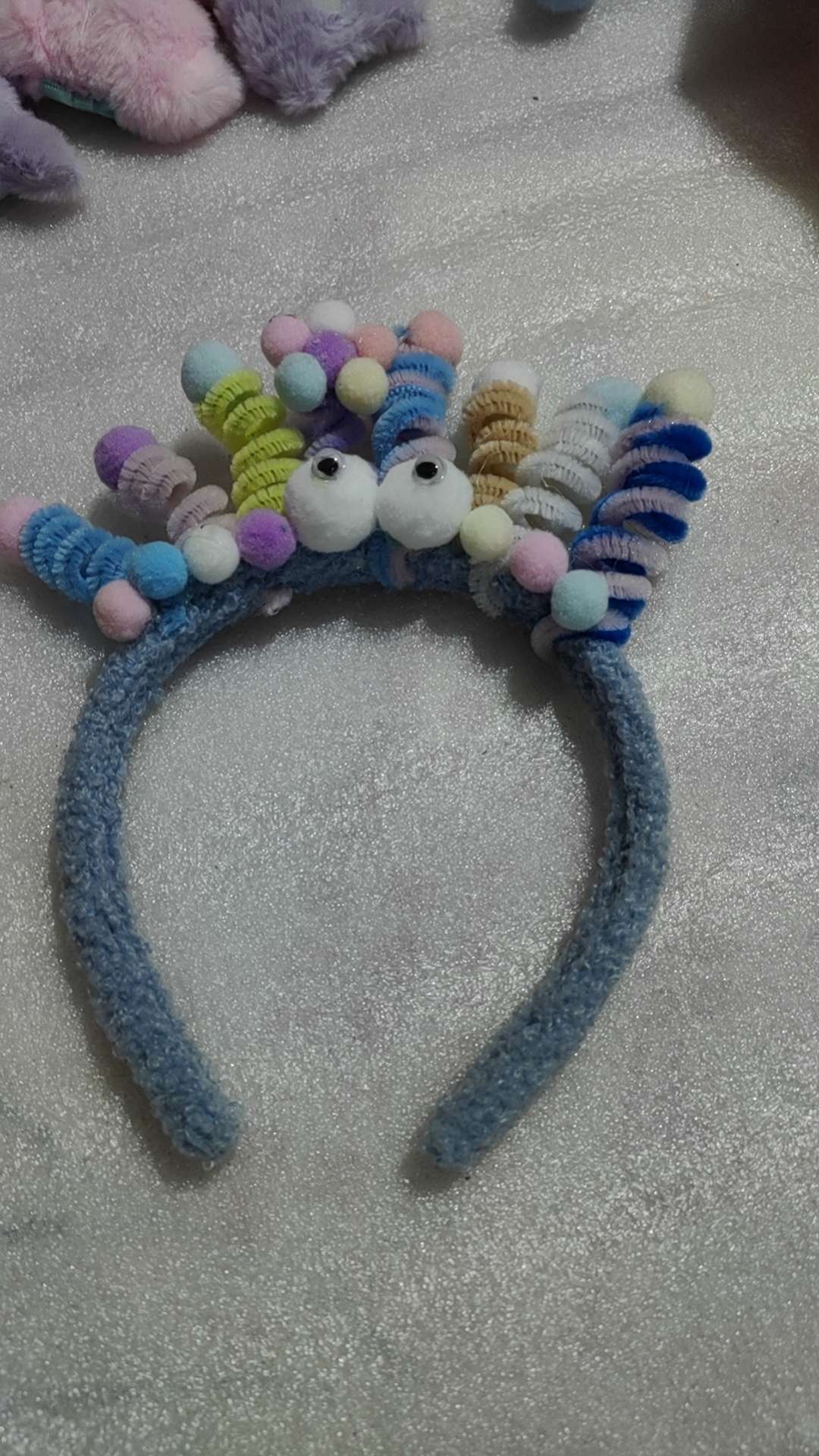 毛绒公仔头饰搞怪发箍秋冬款可爱风格卡通版库洛米详情图10