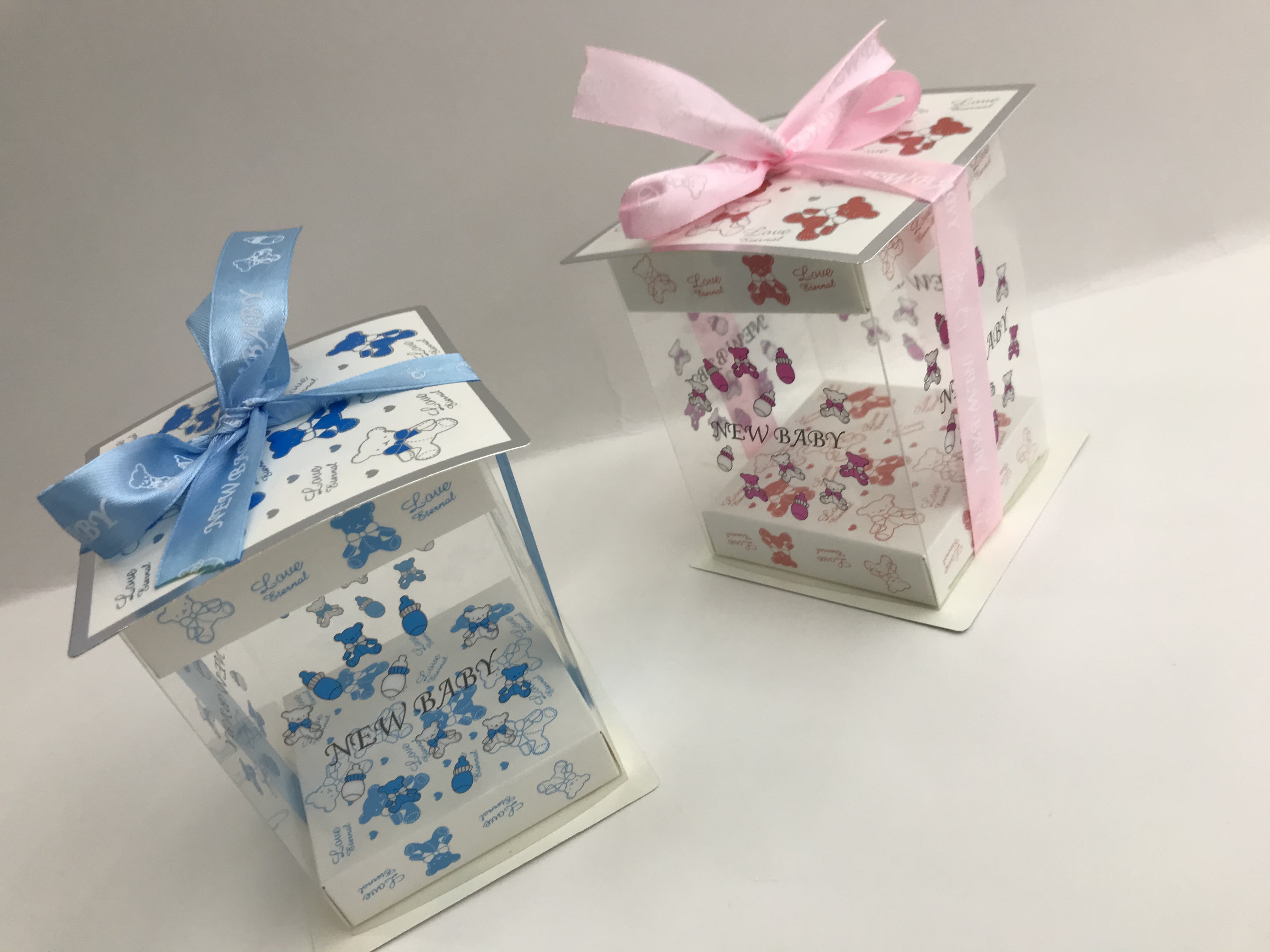 PVC盒/透明塑料盒/翻盖亚克力糖果盒/正方形翻盖透明盒子/头饰防尘收纳盒产品图