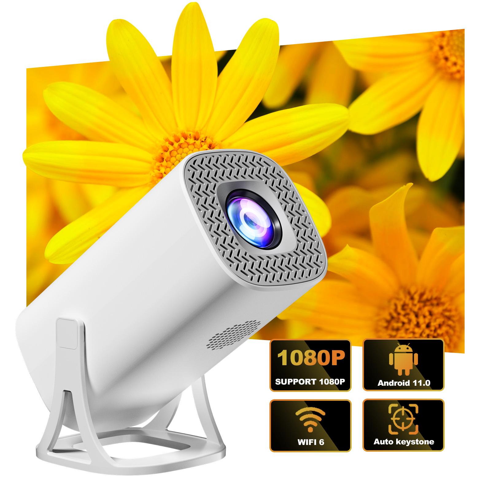 2024 cross-border hot s40 projector mini home 4k projector dual wifi bluetooth portable overhead projector