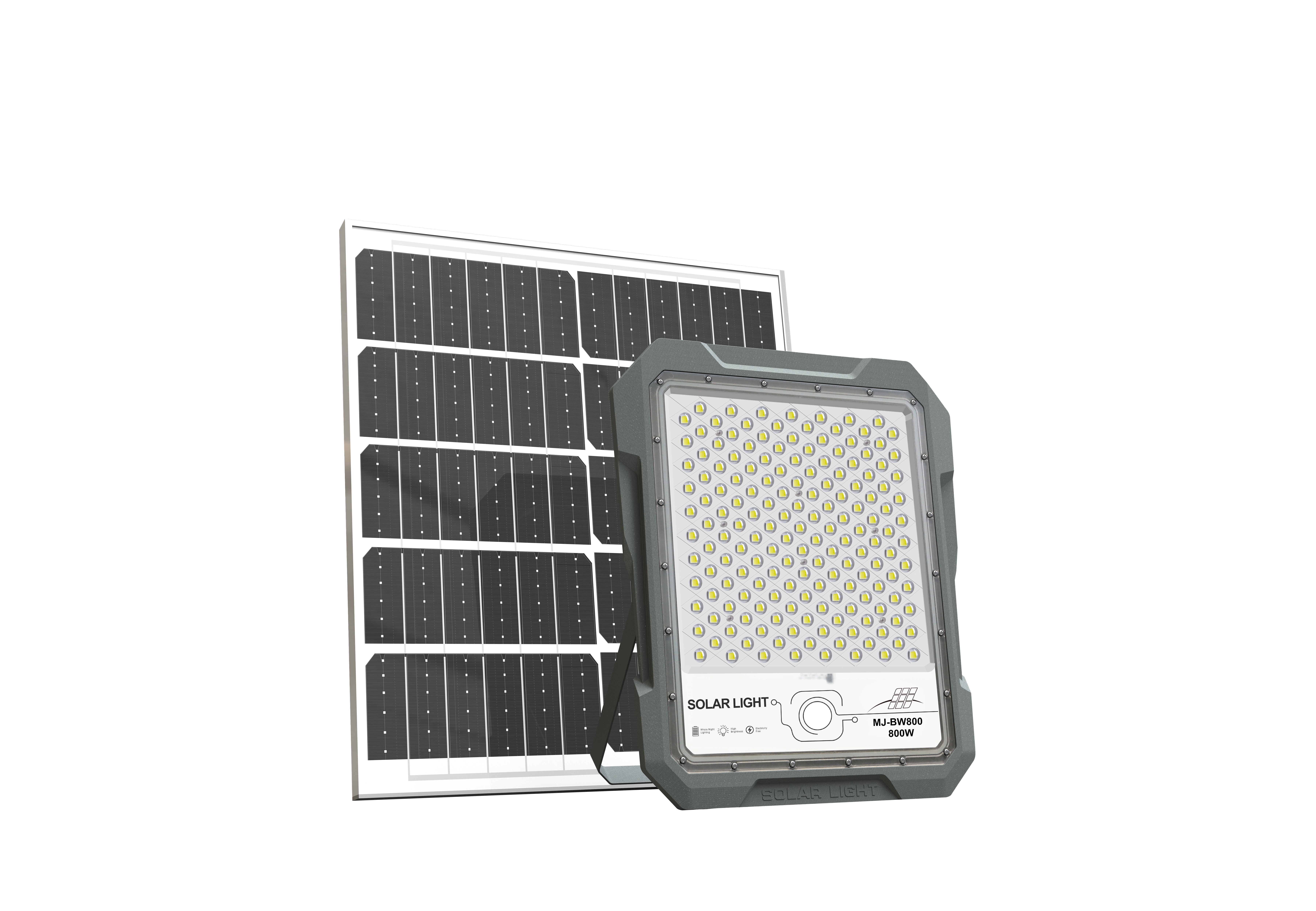 太阳能灯户外庭院太阳能投光灯 光学透镜-突破者详情5