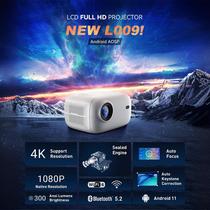 ultra hd portable home theater projector home dormitory wall projection smart mini projector factory in stock