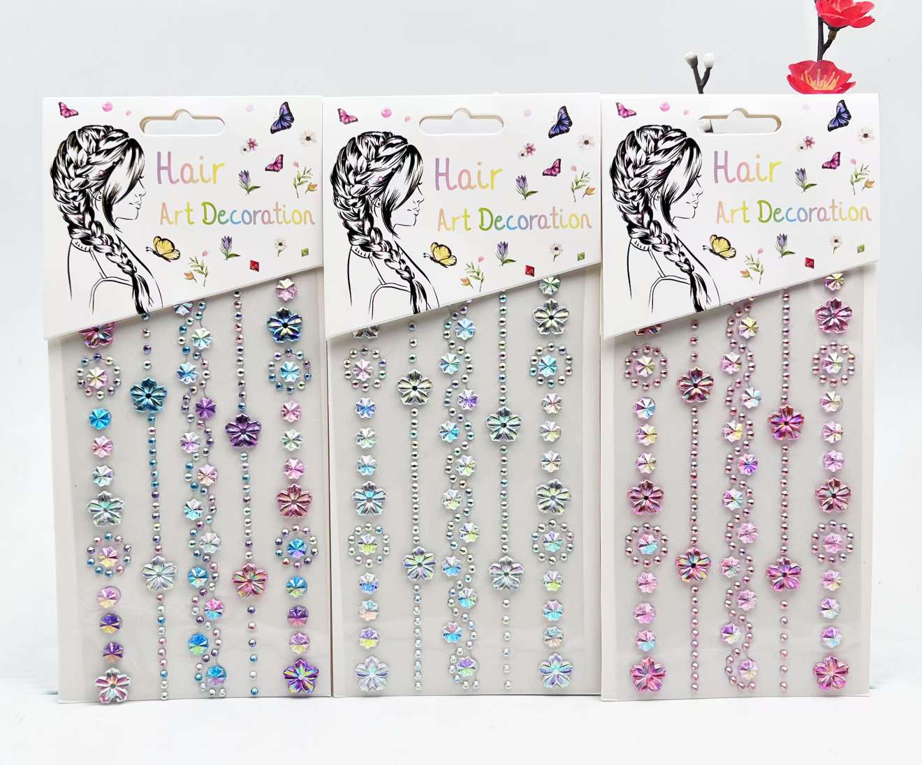 创意礼品贴纸 离型纸工艺品 独特设计 创意贴画白底实物图