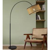 nordic simple rattan fishing floor lamp living room sofa study lamp japanese style vertical table lamp for coffee table