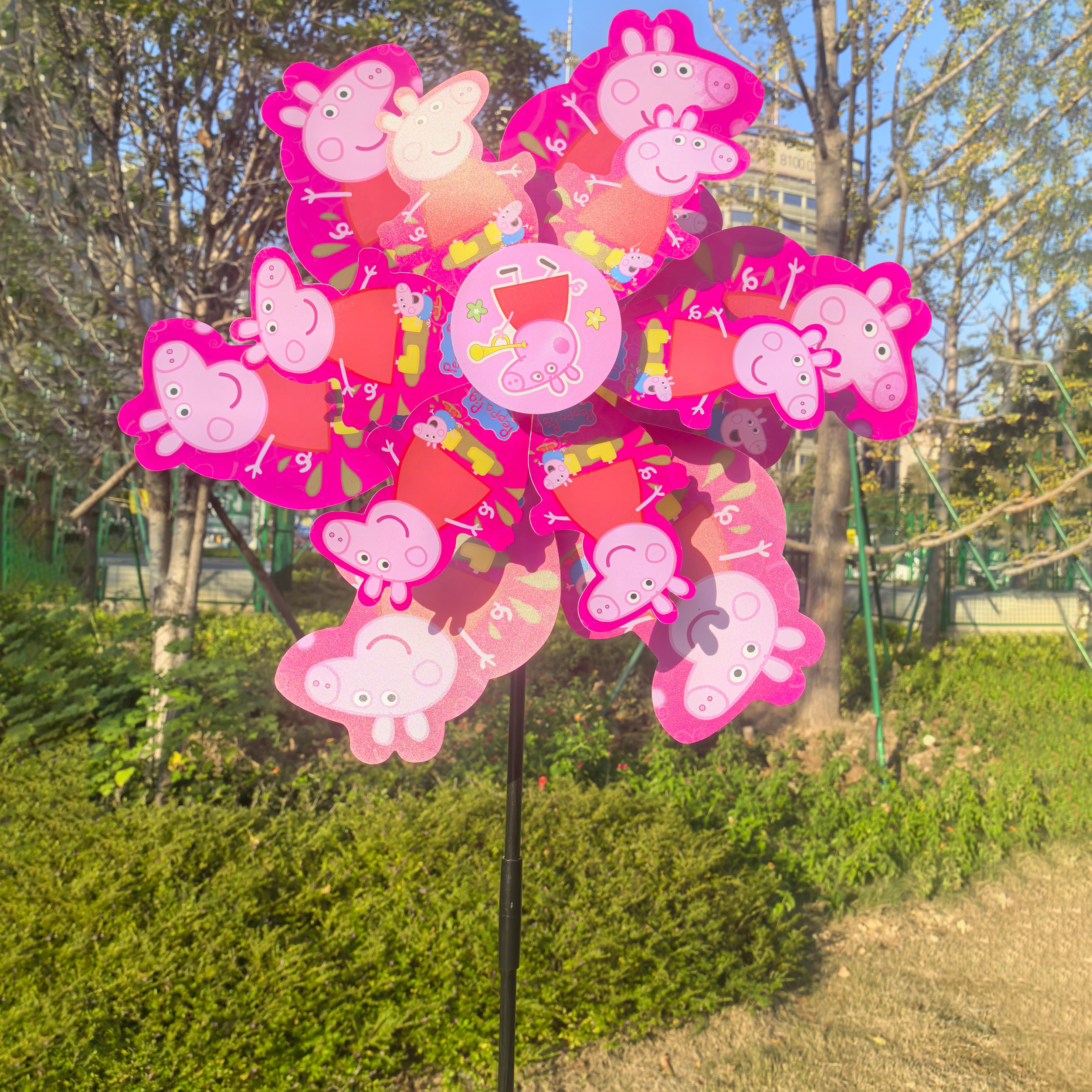 风车/小风车发卡/圣诞气球白底实物图