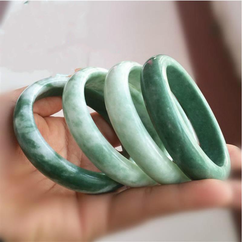 Jade Factory Jade Jade Bracelet a Goods Floating Flower Bracelet Wholesale Guizhou Jade Bracelet Jade Bracelet Gift