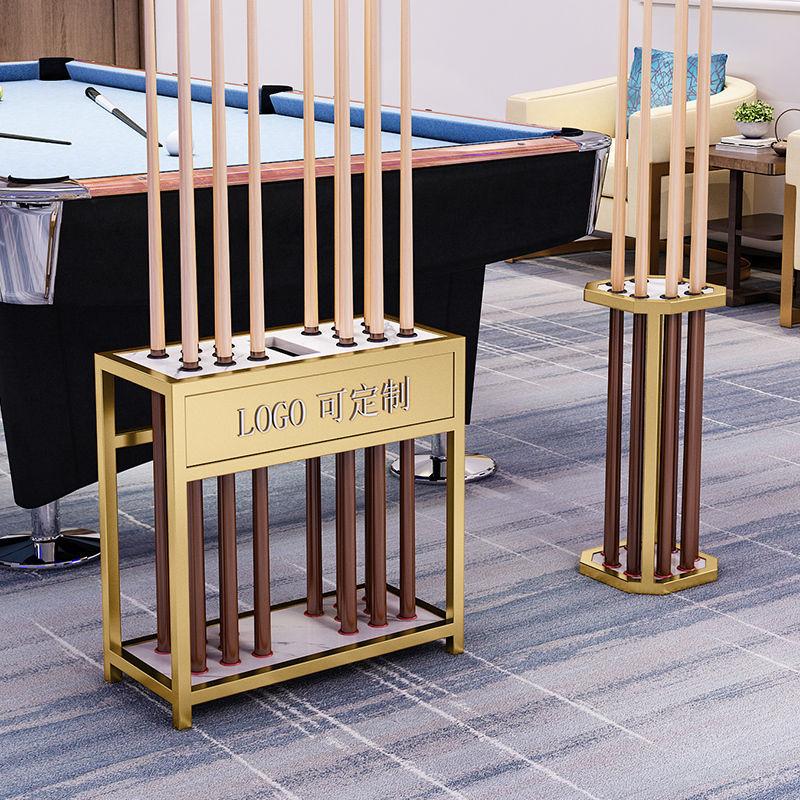 floor-standing cue rack billiards accessories cue cabinet billiard bar storage display stand pole floor-standing