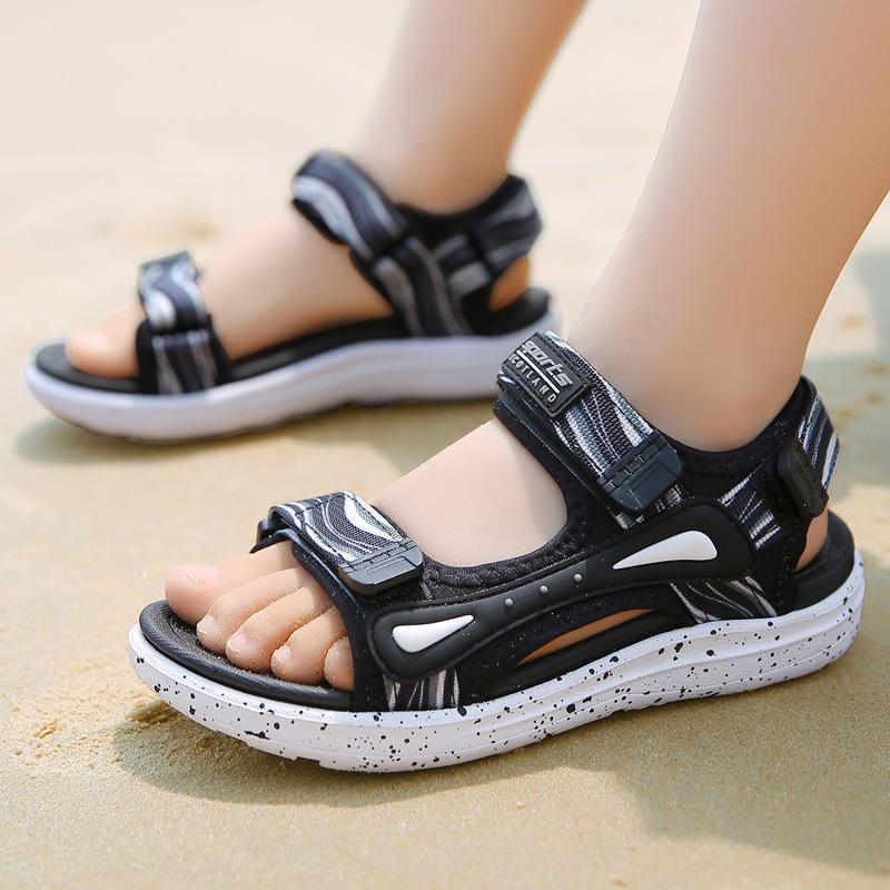 Children's Shoes Boys Sandals Summer Children's Sandals Wholesale Kids Shoes Children's Beach Shoes Solid Boy's Shoes Tide