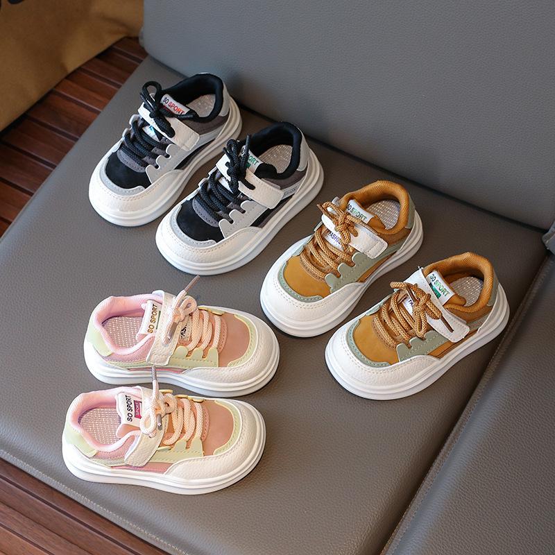 children's shoes 2024 autumn new all-matching baby toddler shoes little kid's sneakers boy shoes girls sneaker