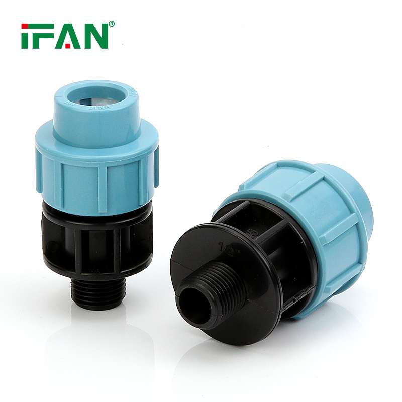 IFAN 601 Poly Male Socket Quick Connect HDPE Pipe Fittings 产品图