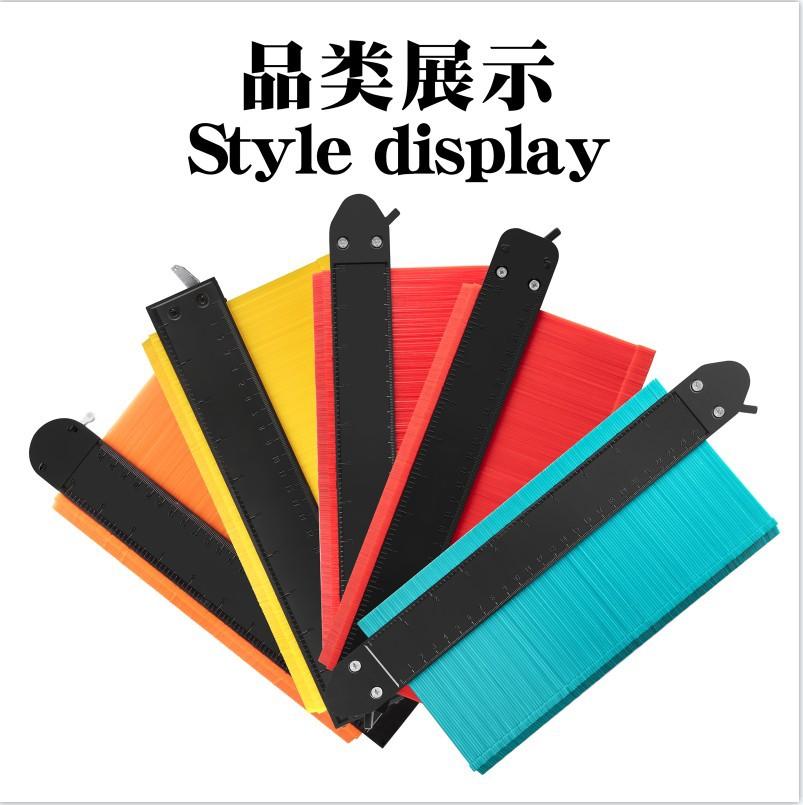 Gauge Profile Ruler Profile Gauge Contourgauge Woodworking Measuring Gauge Shaper Radian Measuring Scale Processing Customization