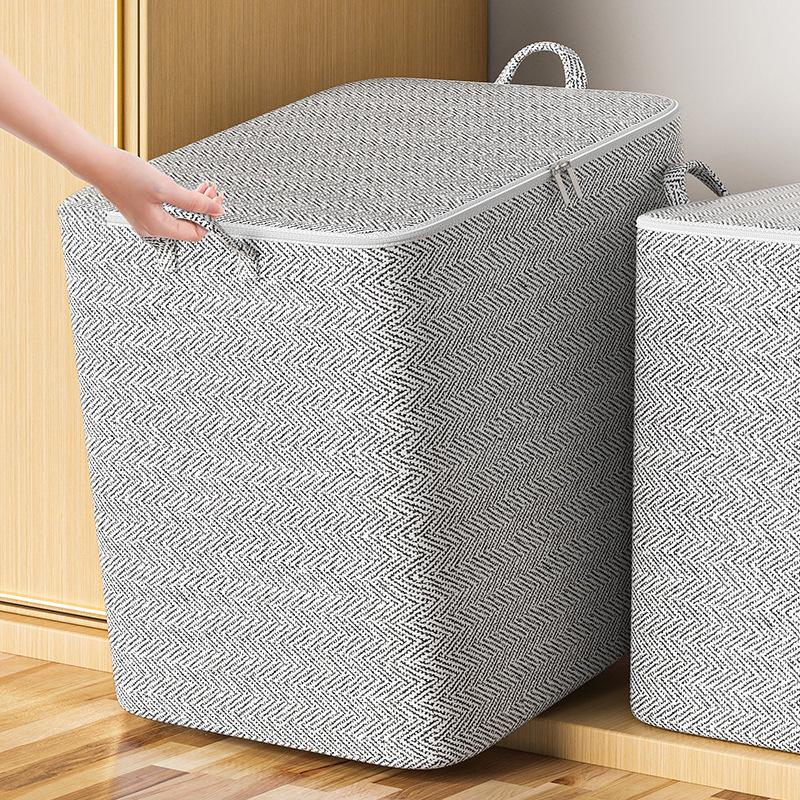 household large capacity storage box quilt buggy bag clothes quilt storage bag moving bedroom organizing storage boxes