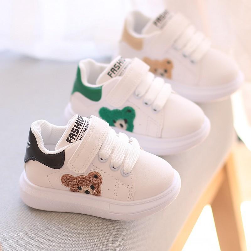 children's shoes boys sneaker spring and autumn kid baby casual fashion sneakers girls soft bottom trendy white shoes