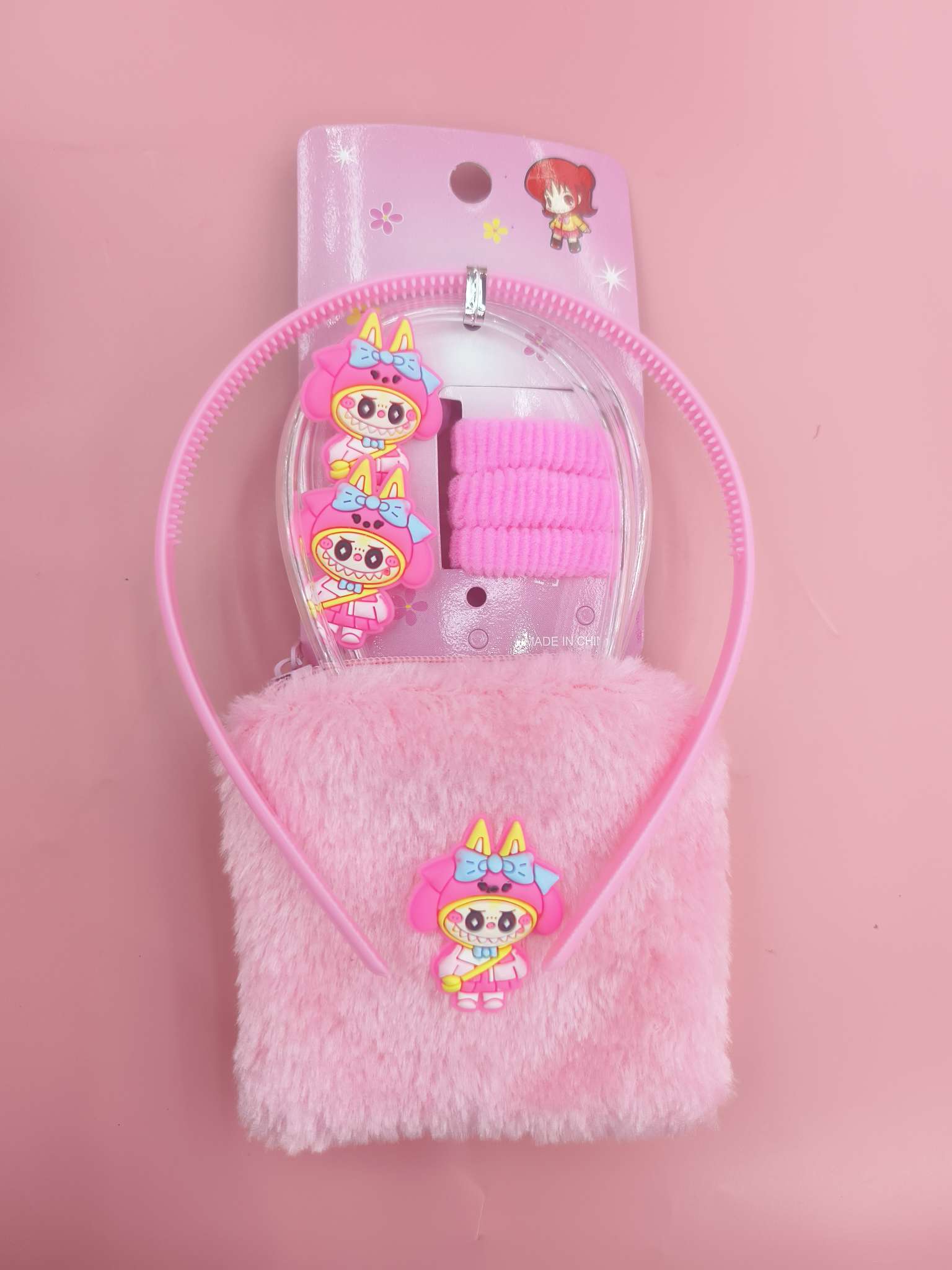 Yunnan tie-dyed style children's jewelry, Hetian jade element acrylic simulation diamond decoration children's jewelry, watches, toys, play and fashion all in one detail image 6