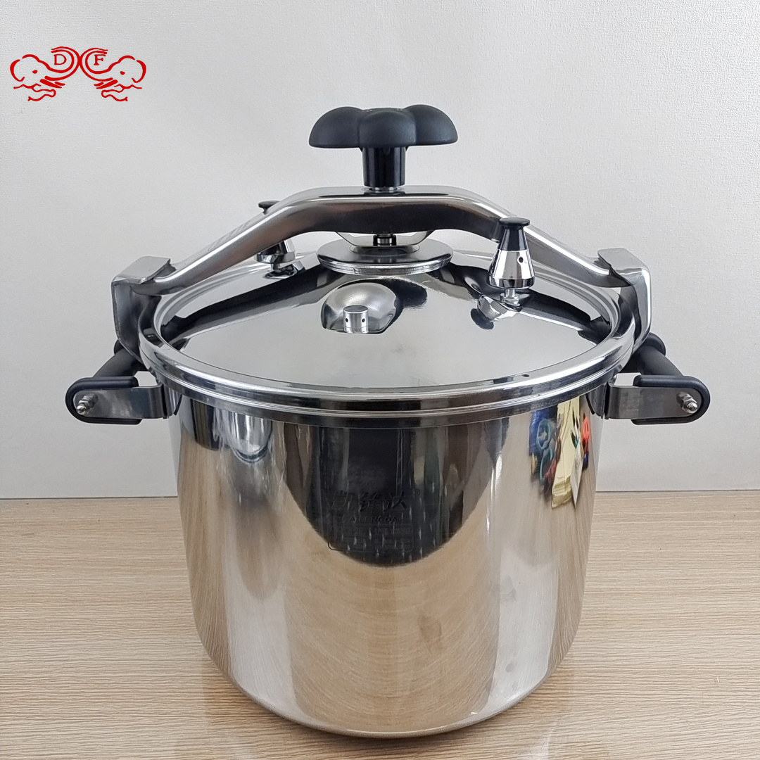 DF99810 large stainless steel explosion-proof pressure cooker Large capacity pressure cooker gas induction cooker General hotel DF TRADINGHOUSE
