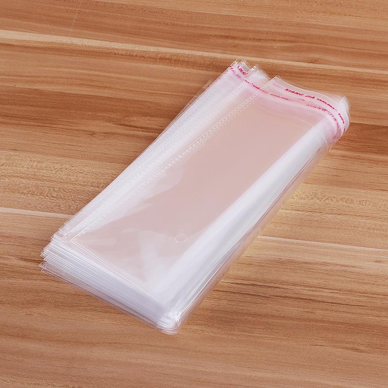 Transparent OPP Bag Transparent Plastic Bag Clothing Packaging Bag Mask Bag Ziplock Bag PE Self-Adhesive Bag