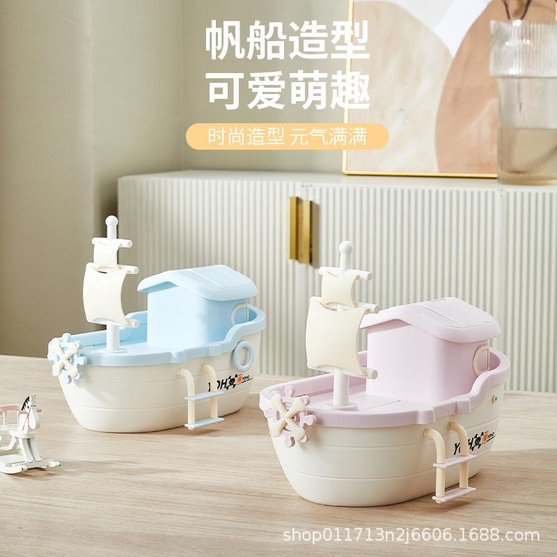 cartoon children's piggy bank accessible safe box with lock boys and girls birthday gift money box