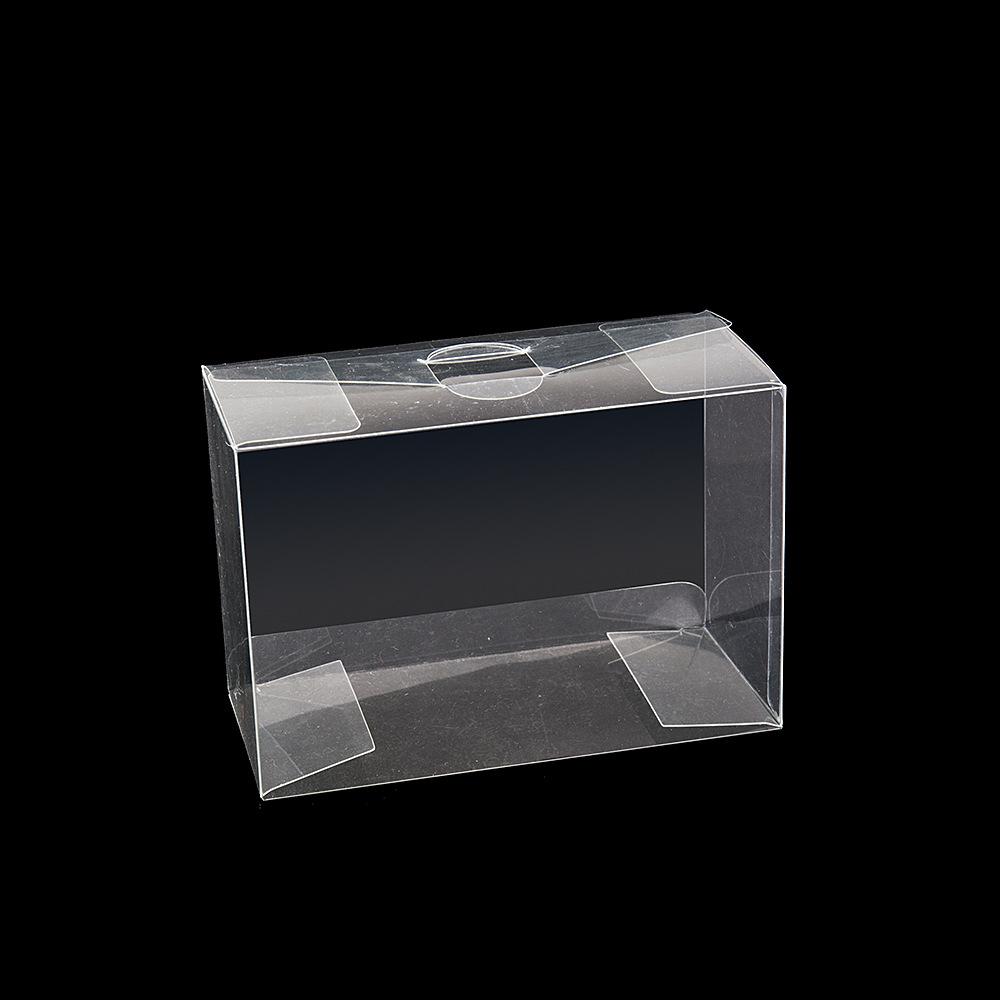 customized world cup souvenir packing box pvc transparent plastic box pet high quality plastic box printed logo
