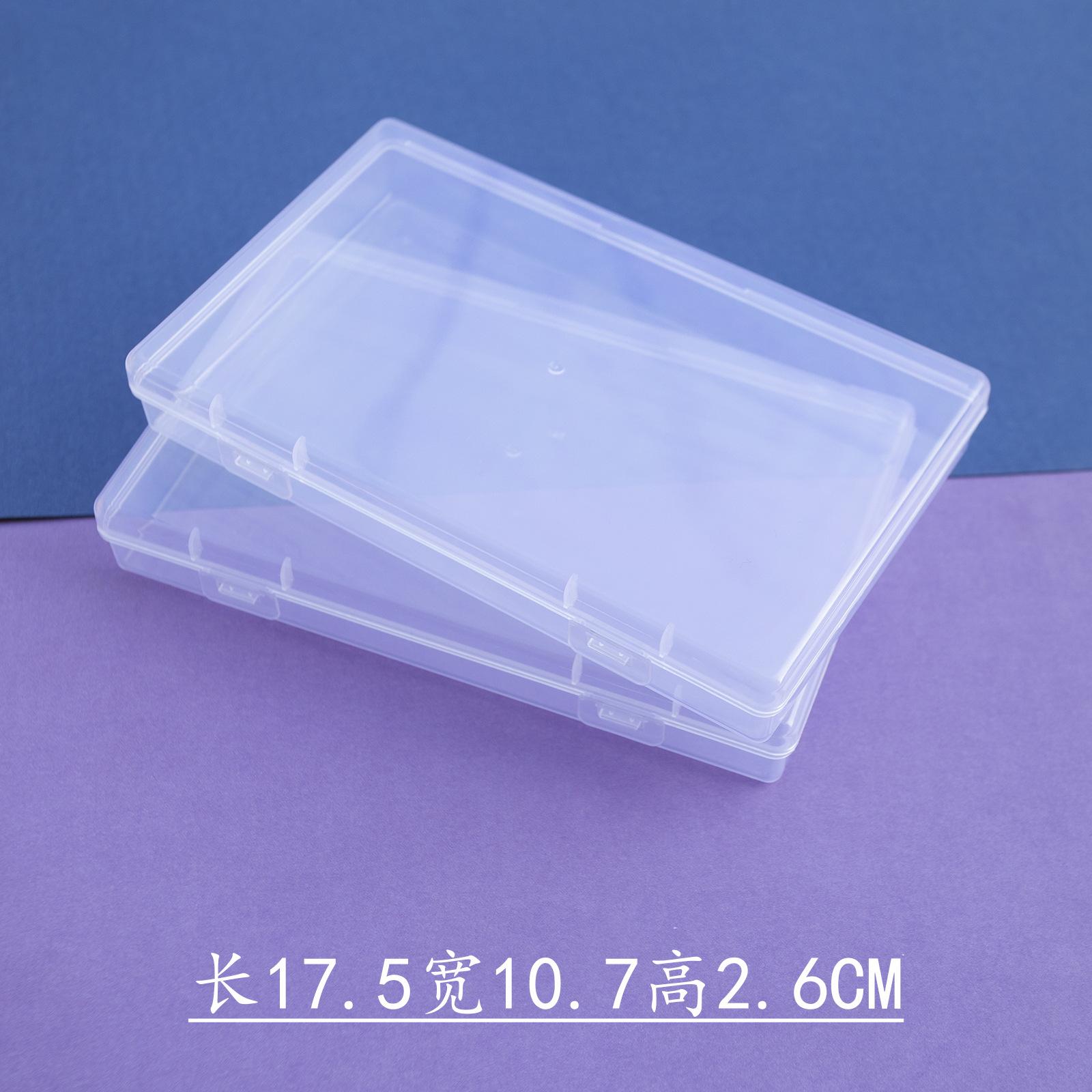 Factory Wholesale Transparent Rectangular Plastic Box Pp Plastic Box Accessory Storage Box Spare Parts Box Packing Box of Mobile Phone Casing