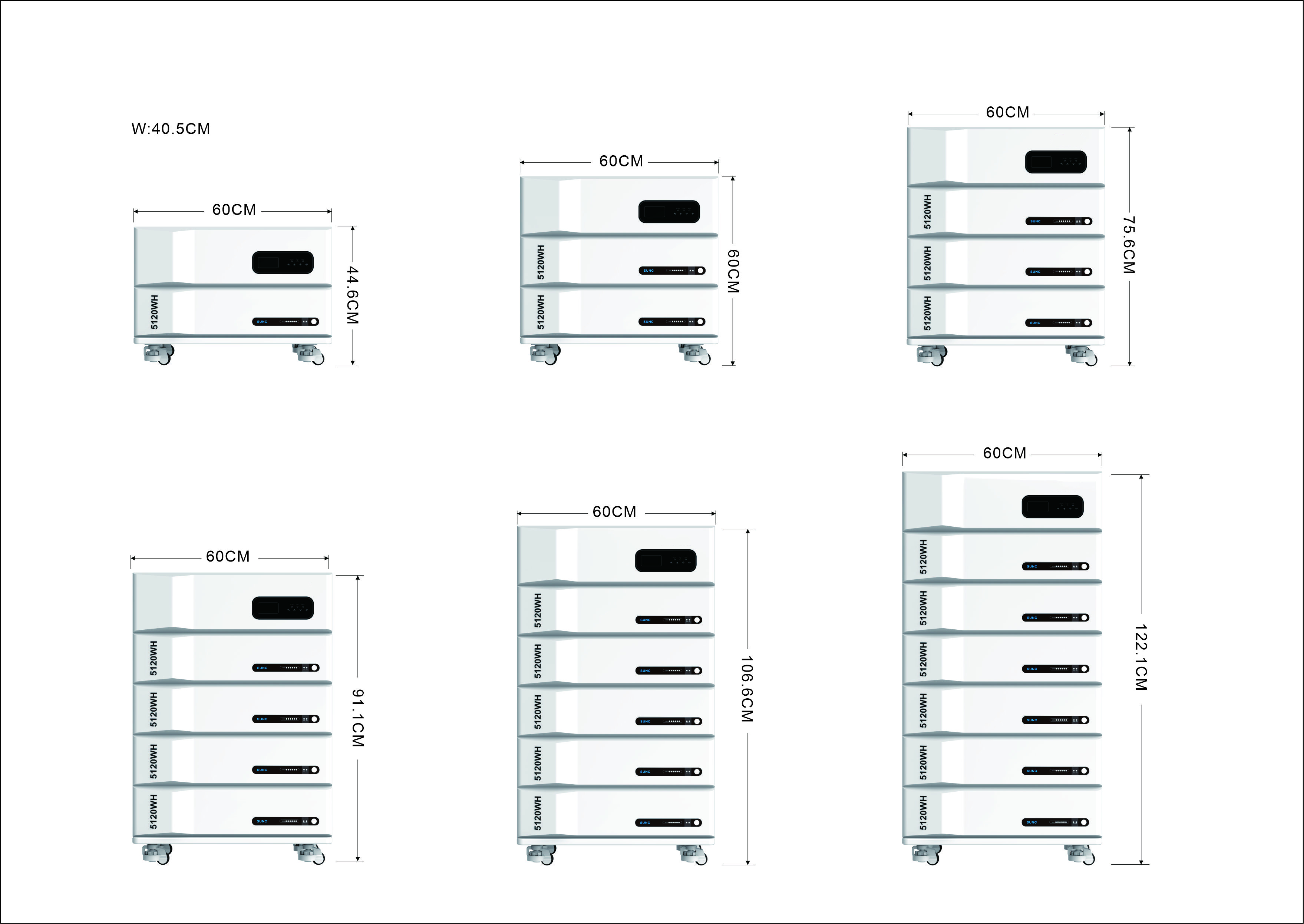太阳能家储电池逆变一体机  阿波罗储能一体机A系列详情7