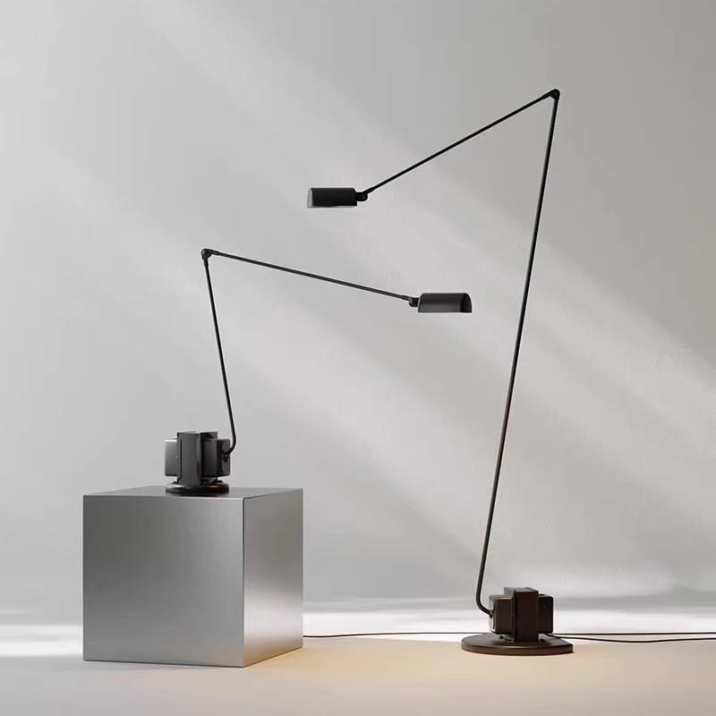 lumina daphine italian dimming motor floor lamp classic retro living room sofa study table lamp