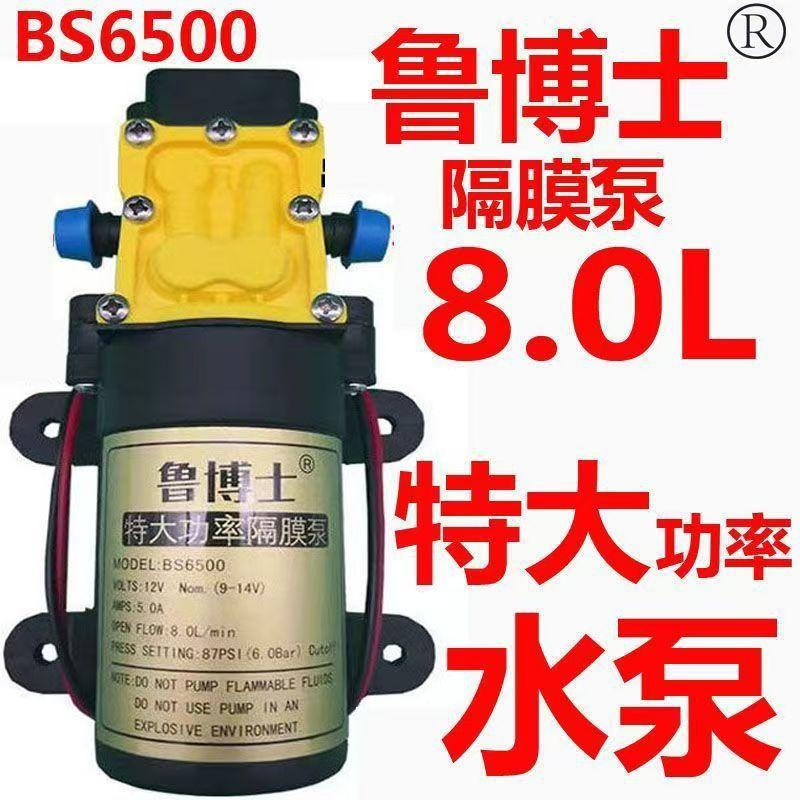 dr. lu/huyue miniature electric diaphragm pump electric sprayer large flow 12v water pump car washing machine high pressure pump