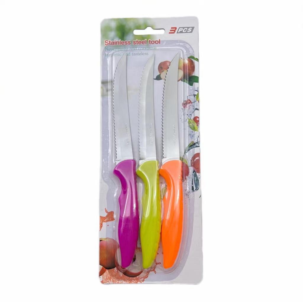 factory in stock big teeth suit steak knife saw knife household steak knife stainless steel kitchenware kitchen bread knife