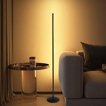 Floor Lamp Ins Simple Nordic Led Living Room Bedroom Vertical Bedside Lamp Corner Floor Lamp Remote Control Ambience Light