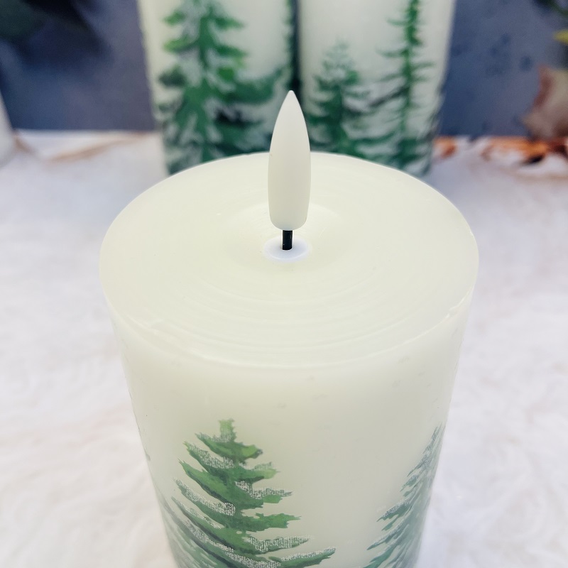 1仿真子弹头圣诞LED电子蜡烛婚礼宴会派对装饰圣诞节无烟生日布置蜡烛圣诞树蜡烛圣诞香薰蜡烛生日快乐蜡烛蜡烛国外led蜡烛详情4